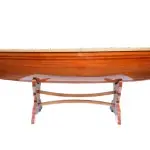 K073 Wooden Canoe Table 5 ft 